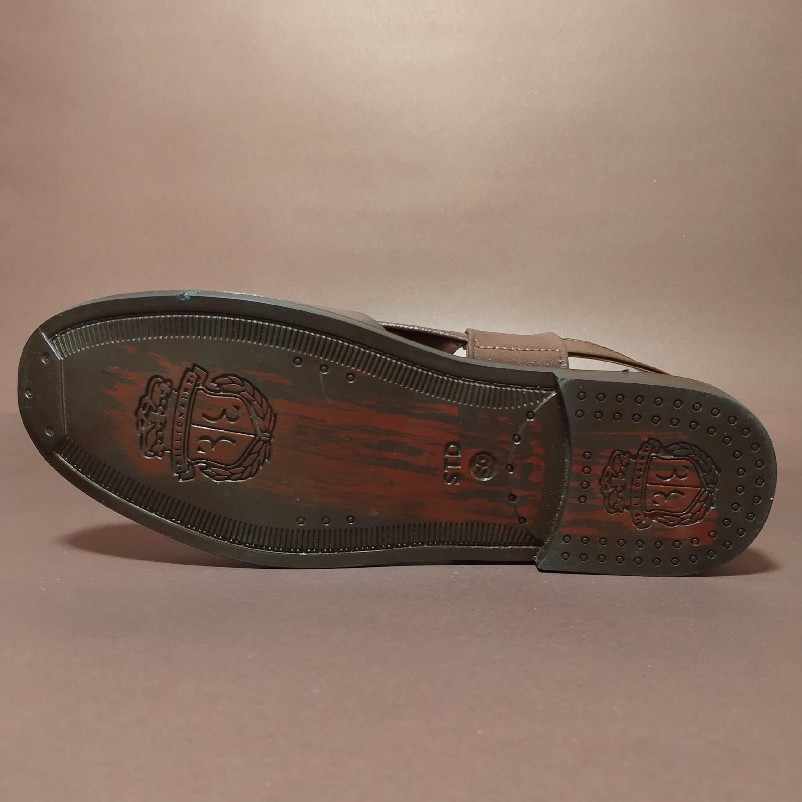 premium brown rexine peshawari chappal – imported wax finish premium brown rexine peshawari chappal – imported wax finish