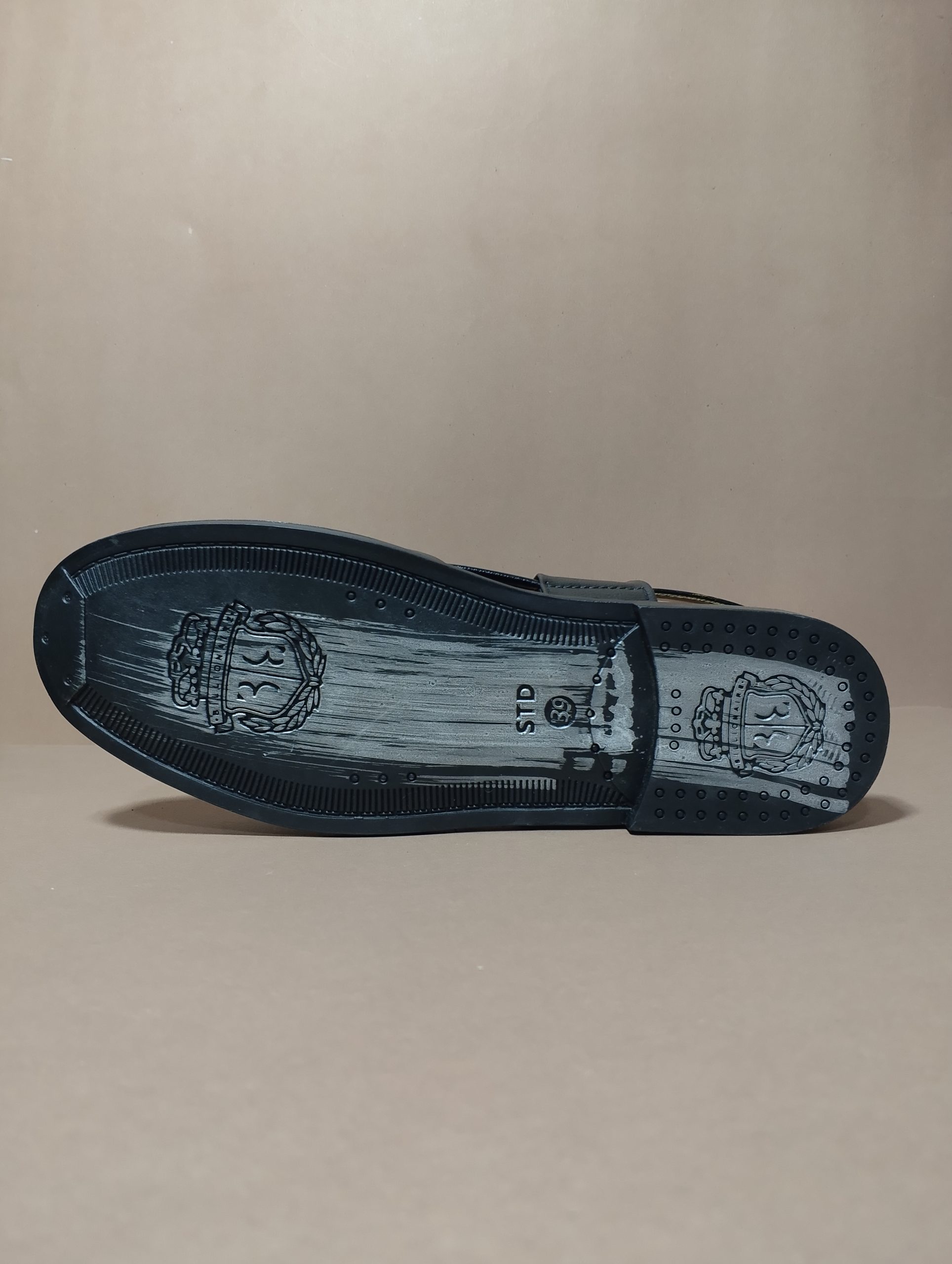 premium black rexine peshawari chappal – imported wax finish premium black rexine peshawari chappal – imported wax finish